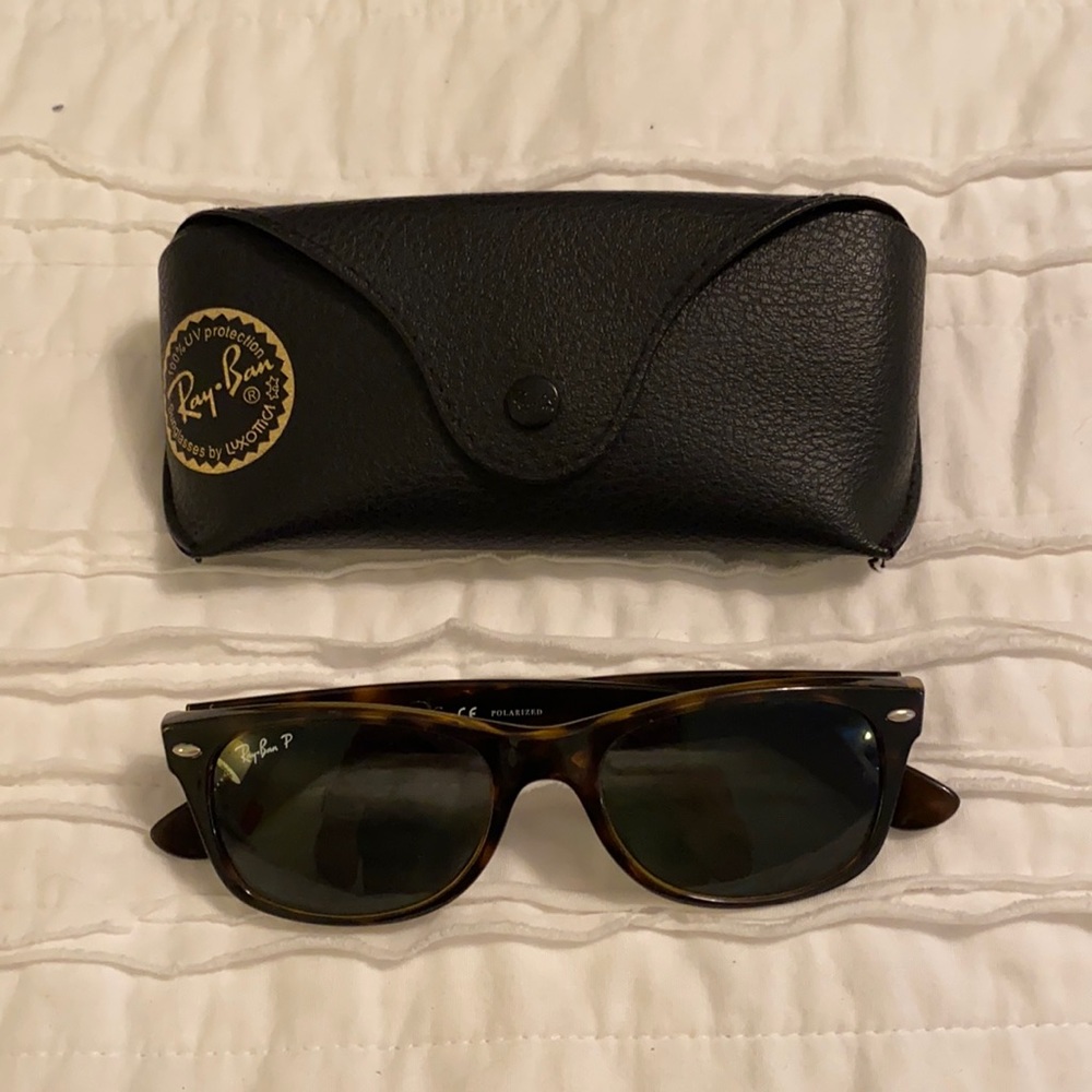 POLARIZED Original wayfarer tortoise RAY-BAN sunglasses